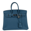 Hermès Birkin 25 Colvert Togo Palladium Hardware