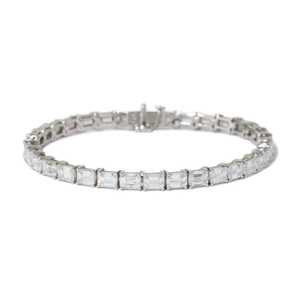 18K White Gold Diamond Bracelet