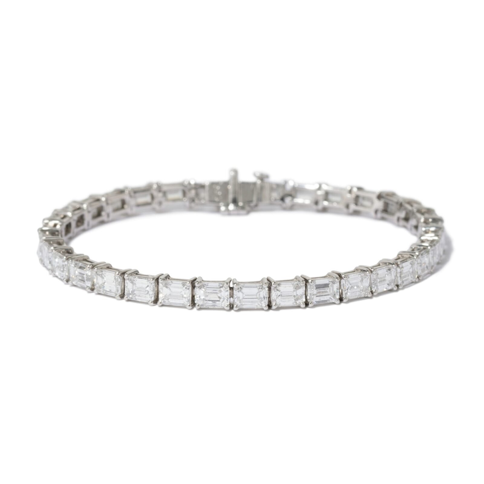 18K White Gold Diamond Bracelet