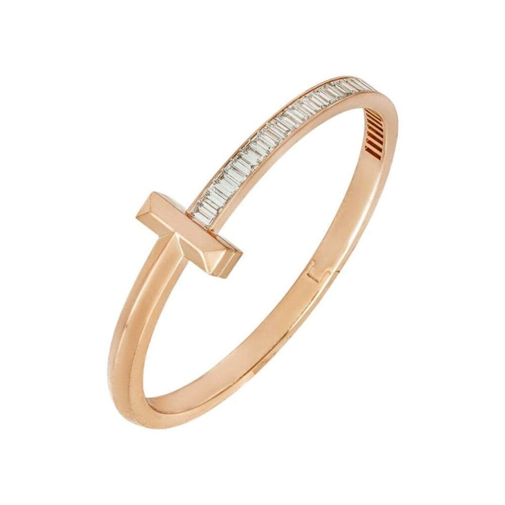 Tiffany & Co. 18K Rose Gold Diamond Bracelet