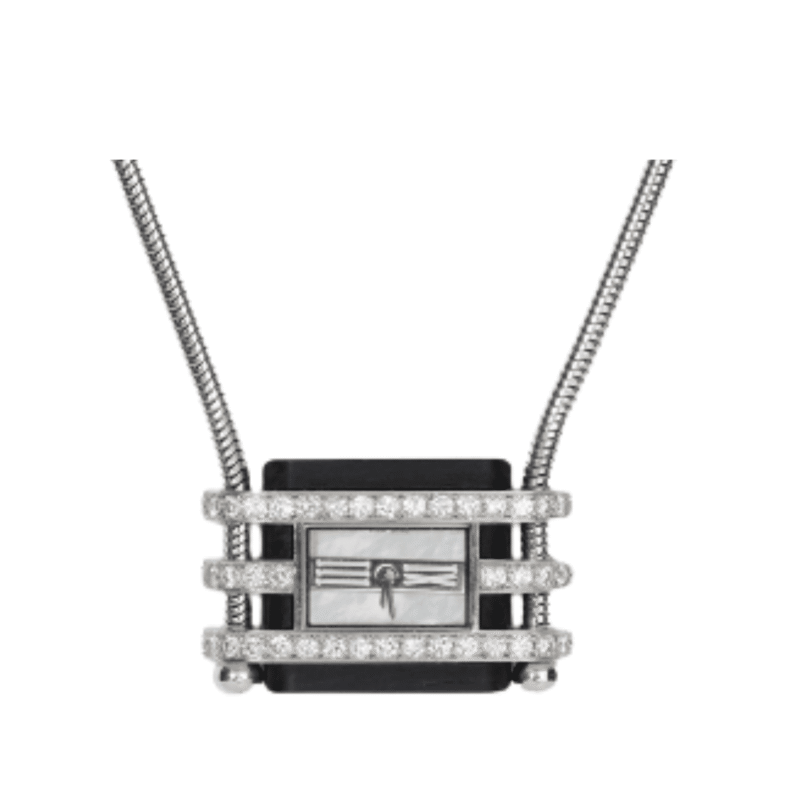 Van Cleef & Arpels Platinum & 18K White Gold Diamond Watch