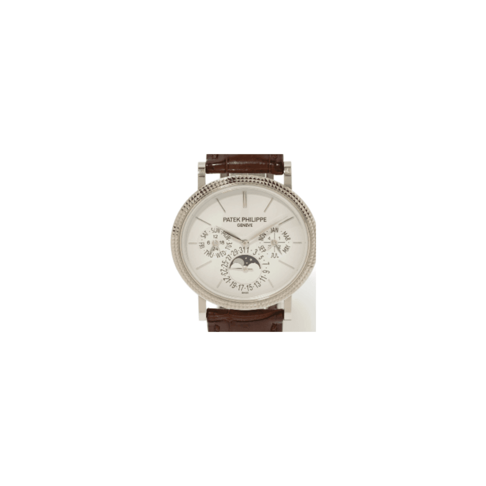 Patek Philippe 18K White Gold Automatic Movement Watch