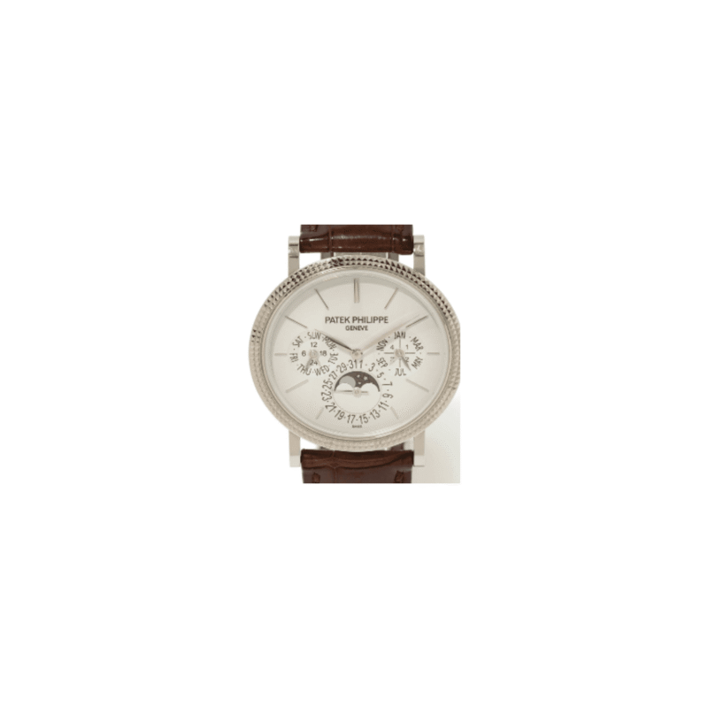 Patek Philippe 18K White Gold Automatic Movement Watch