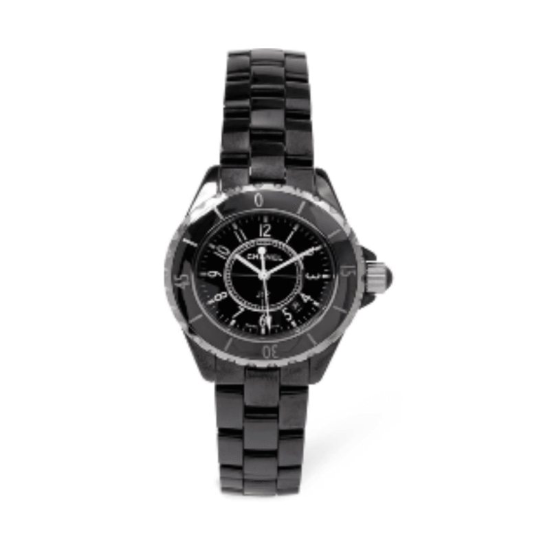 Chanel Black Ceramic Quartz Movement Watch