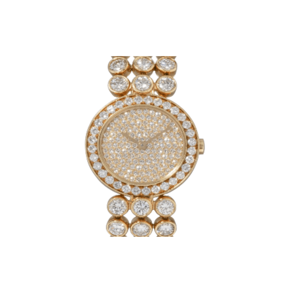 Harry Winston 18K Yellow Gold Diamond Watch