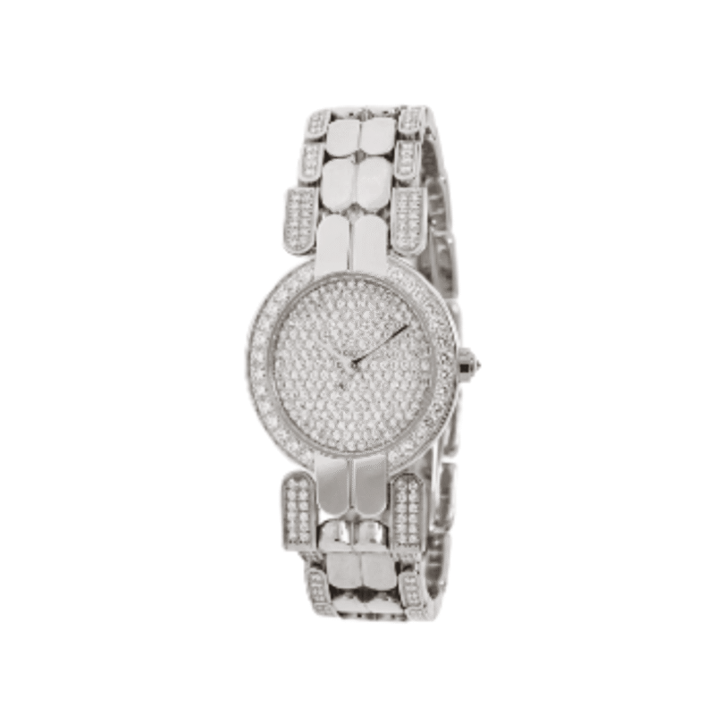 Harry Winston 18K White Gold Diamond Watch