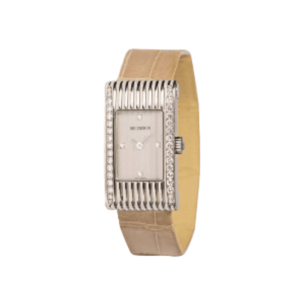 Boucheron Stainless Steel Diamond Watch