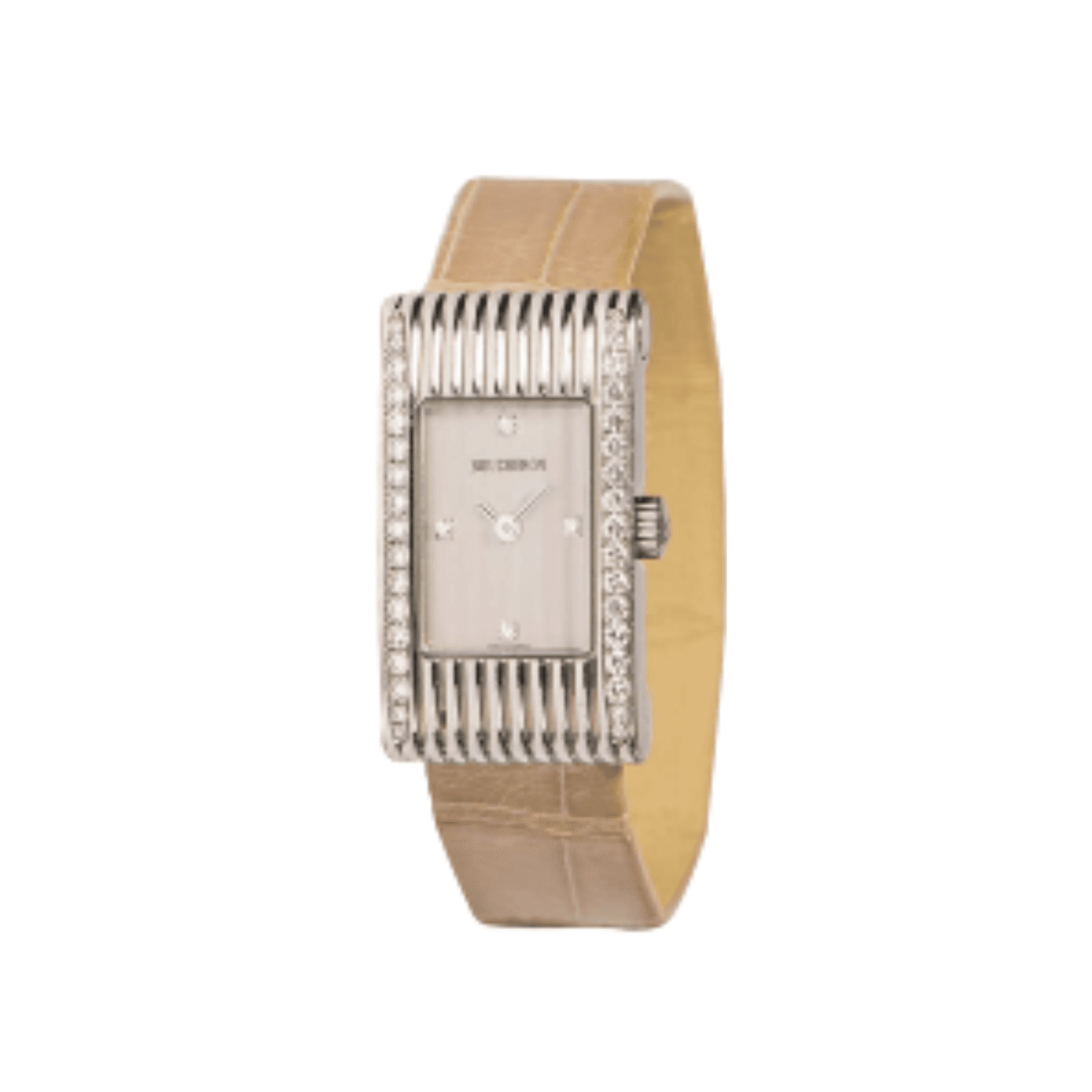 Boucheron Stainless Steel Diamond Watch