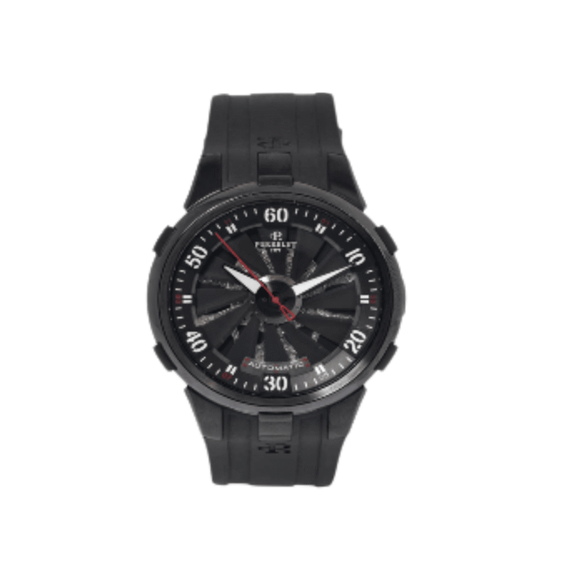 Perrelet Stainless Steel Diamond Automatic Movement Watch