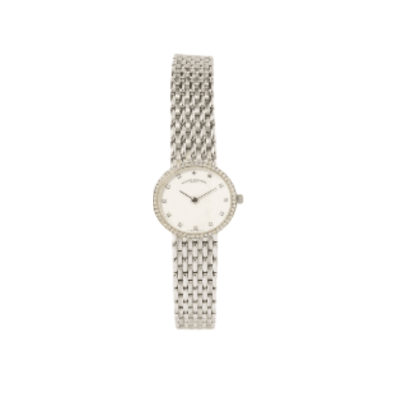 Vacheron Constantin 18K White Gold Diamond Watch