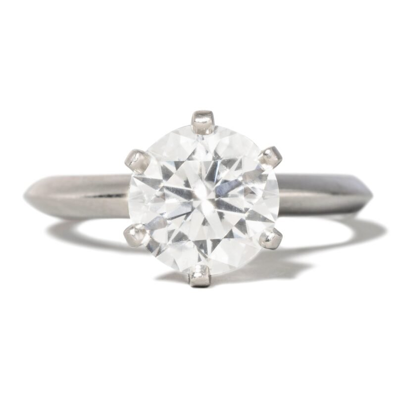 Tiffany & Co. PT950 Platinum Diamond Ring