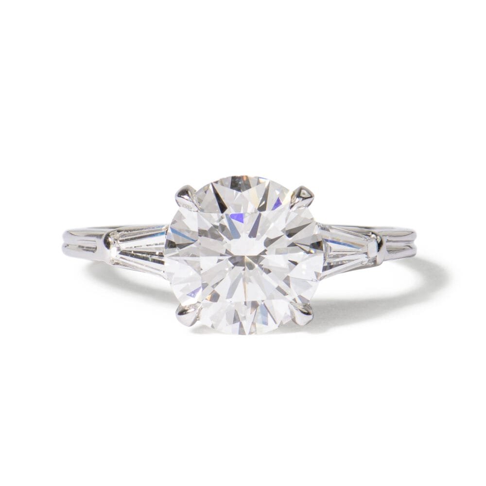 Tiffany & Co. Platinum Diamond Ring