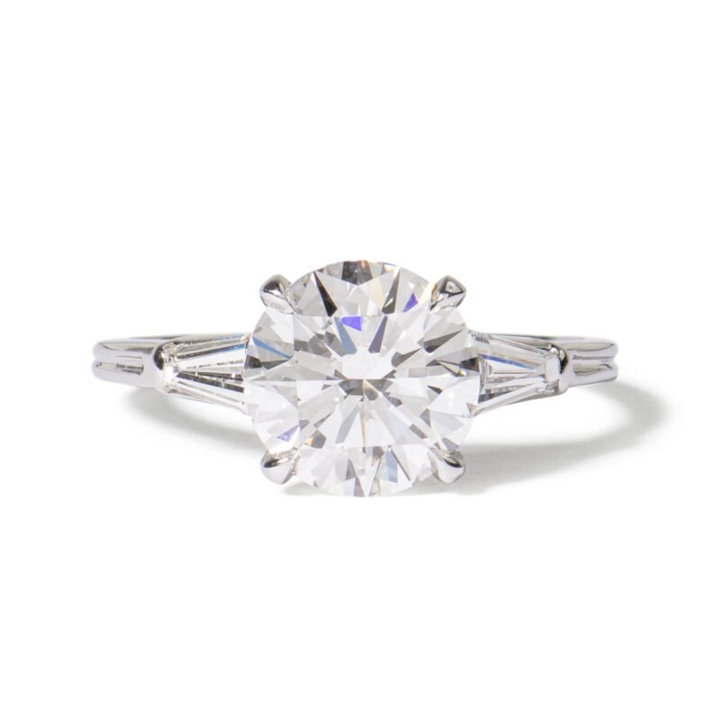Tiffany & Co. Platinum Diamond Ring
