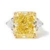 Platinum & 18K Yellow Gold Diamond Ring