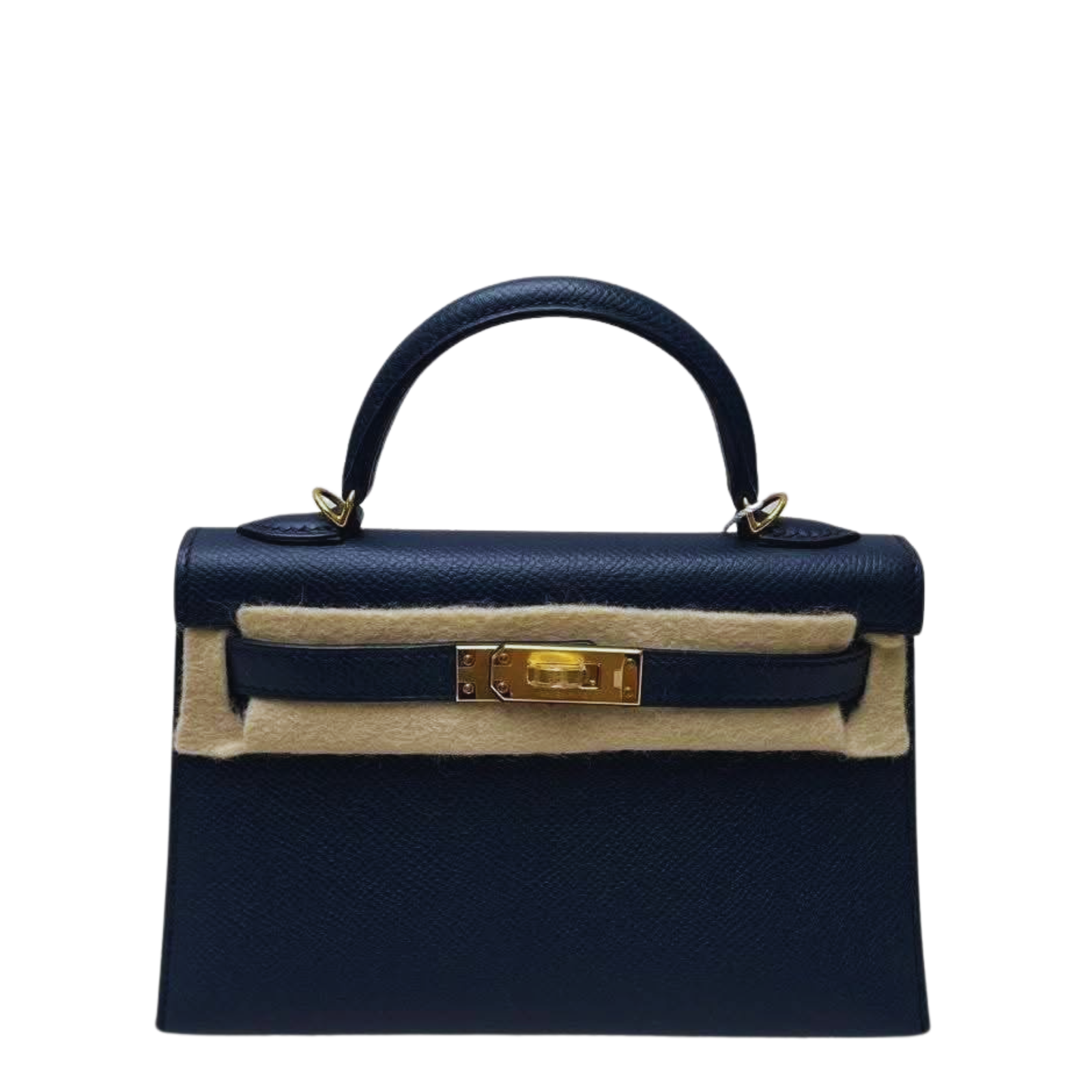 Mini Kelly Bleu Indigo