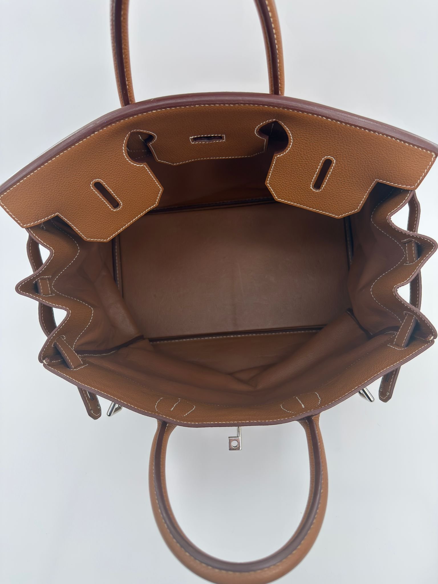 HAC 40 Gold Togo Leather Palladium Hardware - Image 8